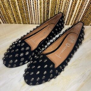 Skull Studded Jeffrey Campbell Flats from 2009-2010